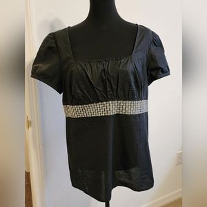 Ann Taylor Loft Blouse - blue